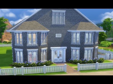 ASMR - The Sims 4 Victorian Home Build