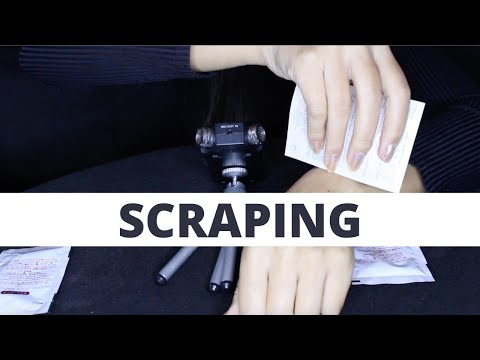 ASMR SACHET SCRAPING (NO TALKING)