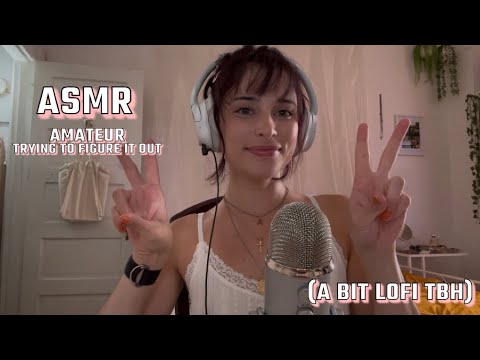 Girlie tries ASMR | Tests Blue Yeti mic for the first time