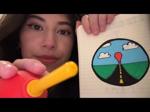at-home eye exam (asmr)