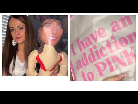 ASMR whispered tapping haul + DRESSIN collab & AirMiniMe collab