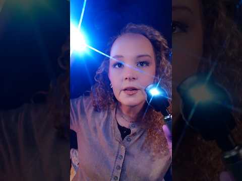 ASMR Doctor Eye Exam & Scalp Check (Sleep) #shorts