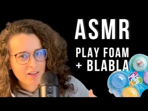 ASMR FR I PLAY FOAM SATISFAISANT + BLABLA 🤩