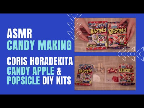 ASMR | Candy Apple & Popsicle DIY Candy Kits