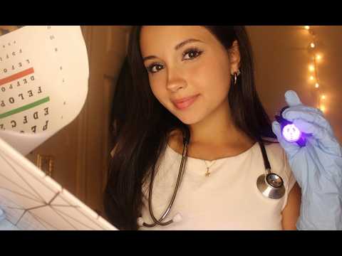 ASMR Doctor Check Up - Personal Attention, Dull & Sharp, Flashlight