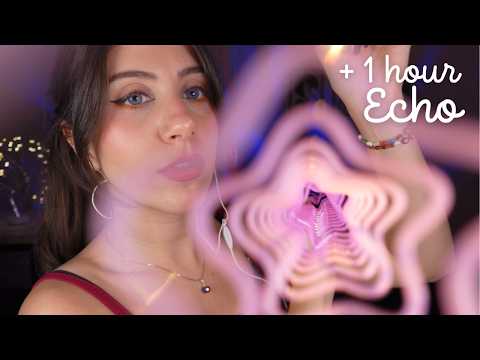 ASMR • 1 HOUR of BRAIN-MELTING ECHO Sounds • Instant TINGLES