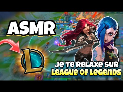 ASMR FRANÇAIS • Je te relaxe sur League of Legend 😴💤