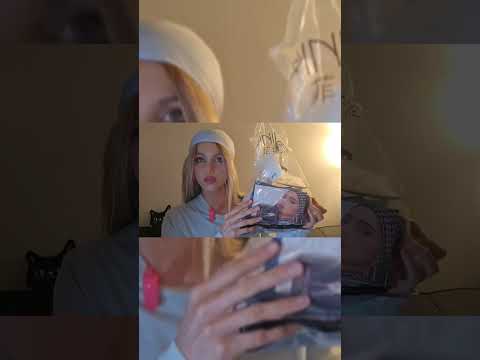 makeup/free samples ASMR #asmr #haul #asmrsounds #youtubeshorts