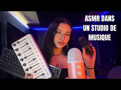 ASMR DANS LE STUDIO DE MUSIQUE DE MON COPAIN + OBJETS WTF