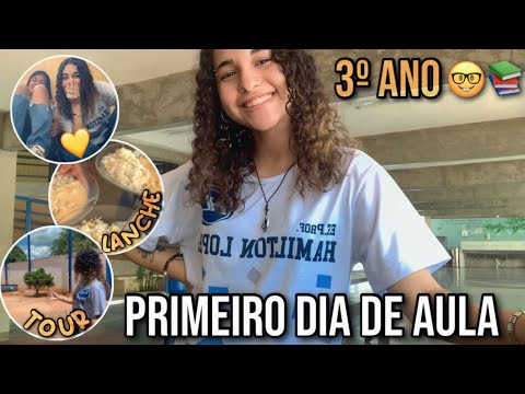 ASMR VLOG | PRIMEIRO DIA DE AULA DO TERCEIRÃO + arrume se comigo 📚