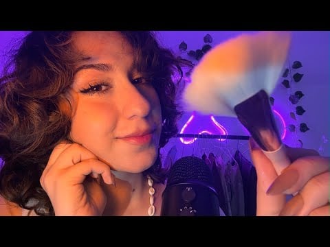 ​I will..... ALMOST..... brush your face🖌until you sleep😴💤(Anticipatory ASMR)