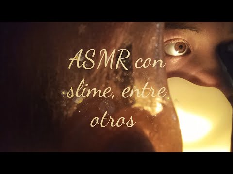 ASMR • Con Cosas Que Compré Pero Más Que Nada Con Slime 🍯🫴🏻