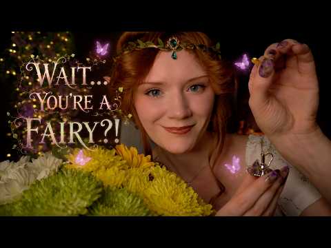 ASMR POV: You’re a Tiny Fairy with Insomnia 🧚‍♀️ Clicky whisper, Mouth sounds