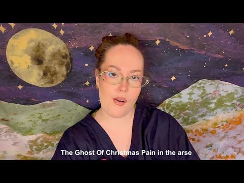 ASMR | Rude School Nurse Christmas Ear Exam & Cleaning - BAH HUMBUG! 🙄