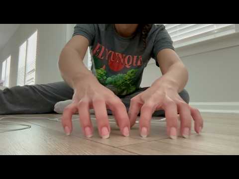 Just Floor Scratching ASMR (4 Floors, No Talking)