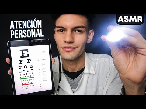 ASMR español para DORMIR con atención personal en OCULISTA - Mol ASMR