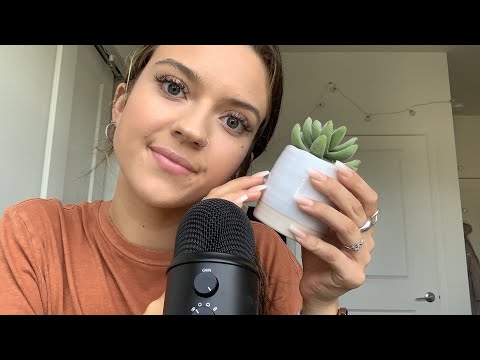 ASMR| INAUDIBLE WHISPERING AND LONG NAIL TAPPING ON RANDOM ITEMS HIGH SENSITIVITY