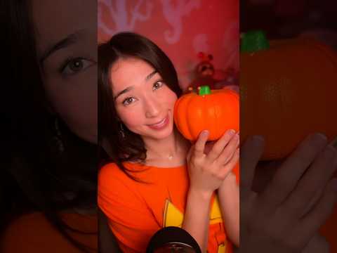 does the pumpkin make good sounds?#asmr #relax #triggersforsleep #sleepaid #tingles #halloween #fyp