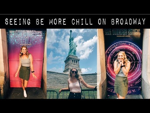 SEEING BE MORE CHILL ON BROADWAY!!!