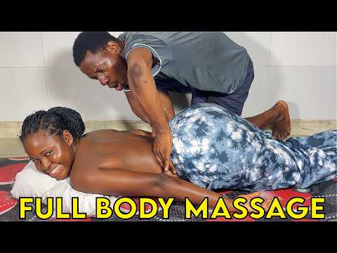 ASMR Full Body Massage Session , Deep Belly Button Massage, Massage BIG HIPS & THICK THIGHS