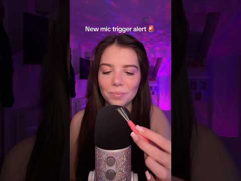 New mic trigger alert 🚨 #asmr #ASMR #personalattention #sleep #relax #whispers #asmrchallenge