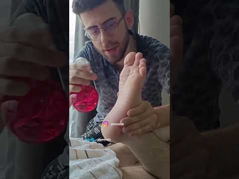 ASMR FOOT THERAPY MASSAGE  #massage #easyturkish #relax #foot #relaxationmassage #massager