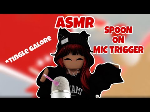 Roblox ASMR ☆ SPOON ON MIC TRIGGER💤 ♡°❀⋆.ೃ࿔*:･𐙚ᡣ𐭩