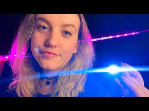 ASMR | Light Scanning for Deep Sleep and tingles ✨ [Soft Spoken, Dark Room]