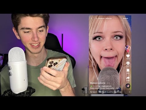 ASMRtist Reacts to Weird TikTok ASMR