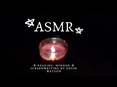 [ASMR] Reading "Horror Screenwriting" Book