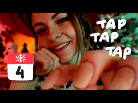 ASMR ❄️Tapping sur ta face ! (+ bruits et mouvements de mains)