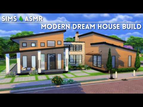 Sims ASMR 🏡 Building a Huge, Modern Dream Home ✨ Ear to Ear Whispering