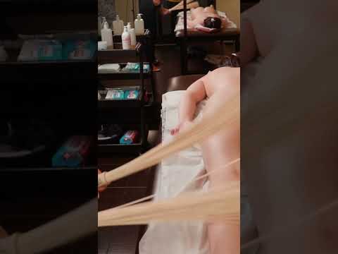 Bamboo ASMR massage for student Lisa #asmrmassage
