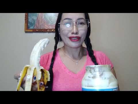 NO CHEWING BANANA WITH MAYONNAISE:Life in America #viral #viralvideo #tiktokviral #mukbang #eating 