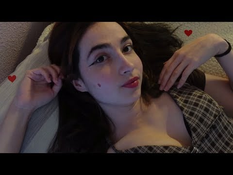 ASMR❤️No Puedo Dormir ¿Nos Hacemos Compañía? ࿔*:･ Mouth sounds, Te Canto suave, Susurros