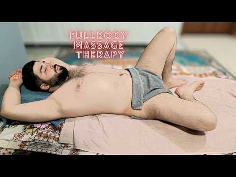 ASMR AN INCREDIBLE FULL BODY RELAXING MASSAGE EXPERIENCE - CHEST,LEG,BACK,BELLY,FOOT,ARM MASSAGE