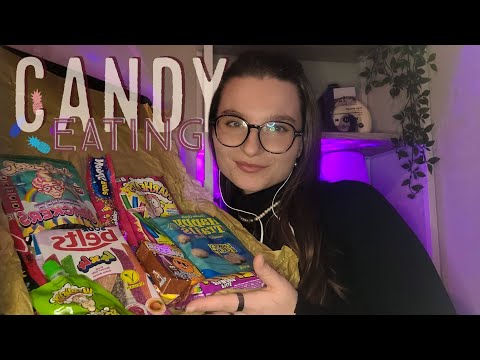 ASMR - Trying American Candy 🍬🍭 (mostly lofi)