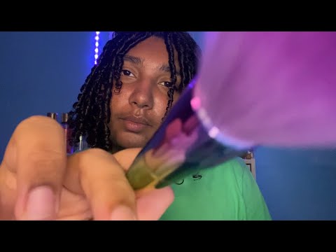 ASMR: VISUEL Suis mes instructions (ouvre et ferme les yeux + bruits de bouche) ￼