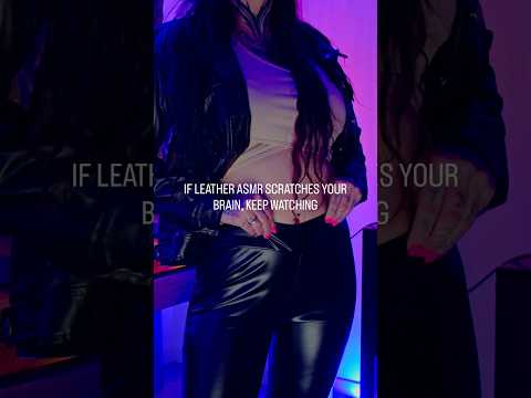 Is this the most perfect leather ASMR loop ever?