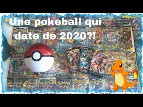 J'OUVRE UNE POKEBALL QUI DATE DE 2020 ULTRA RARE!