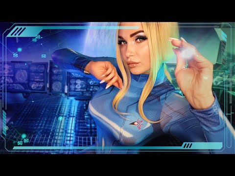 ASMR Metroid Samus Aran Fixing Cyborg