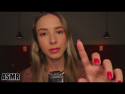 ASMR - SONS DE BOCA E TOQUE NA TELA (durma aqui)