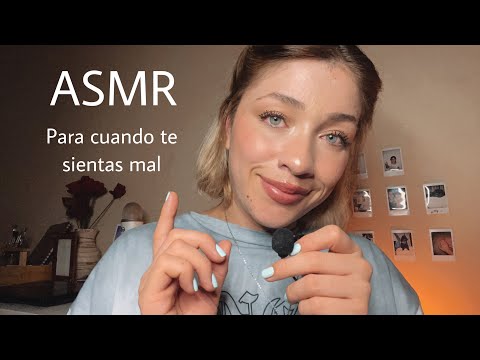 Asmr para cuando te sientas mal ✨ ASMR  mitovacional / susurros 🇦🇷