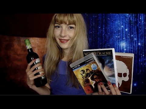 ASMR - Sleepover Roleplay - Video Games, Face Spa | deutsch/german