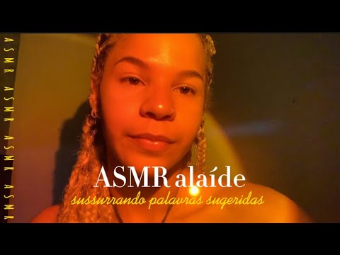 ASMR REPETINDO PALAVRAS | muitos sons de boca.