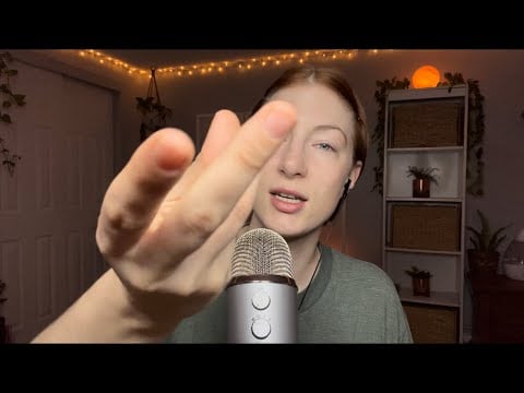 ASMR Plucking negative energy