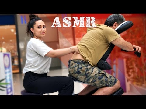 ASMR Sedef Massage & Neck cup therapy & Waist massage