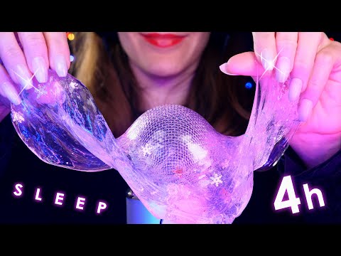 [ASMR] Brain Melting Slime for Deep Sleep & Relax 😴 4k (No Talking)