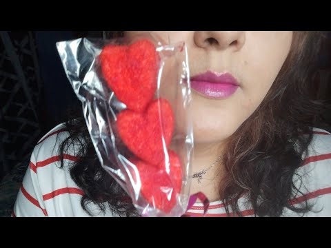 ASMR bombón/ marshmallow y un poco de charla
