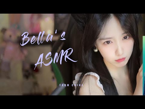 【贝拉小姐姐 ASMR】女仆装，吻屏
